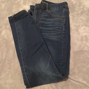 American Eagle curvy super hi-rise jegging